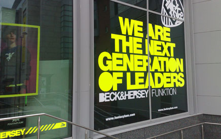 High Impact Window Graphics, Etching and Tints Manchester, Liverpool, Cheshire